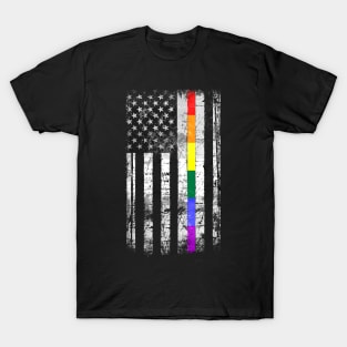 LGBT American Flag T-Shirt